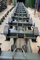 کم بیڈ ٹریلر ایکسل